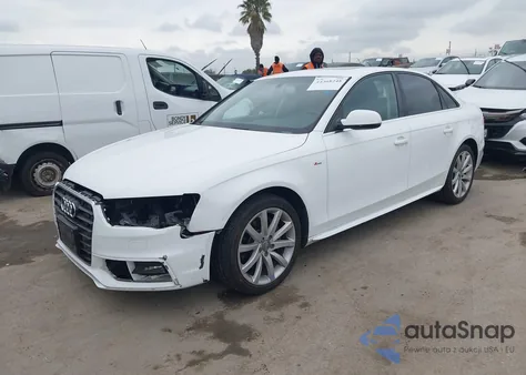 2014 Audi A4 2.0T Premium z USA, uszkodzony, nr VIN WAUBFAFL4EN013095